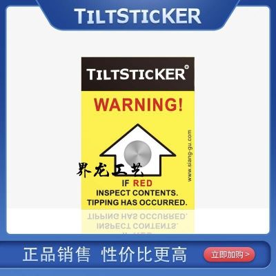 Original Authentic Tiltsticker Tilt Display Label Express Shipping Label Anti-Tilt Greater than 80 Degrees