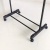 Black Spray Paint Single Rod Retractable Drying Rack Factory Direct Sales