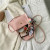 Silk Scarf Fashion Messenger Bag Lady Handbags Stone Pattern Portable Shoulder Bag Kelly Bag Cross-Border Wholesale