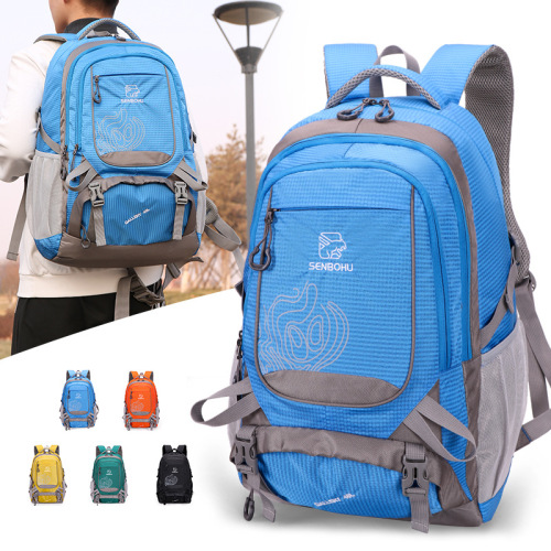 outdoor sports hiking bag men‘s and women‘s large capacity leisure travel bag sports travel bag one-piece delivery backpack