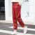 2021 Autumn and Winter New Women's Gold Velvet Sports Pants Elastic Waist Casual Trousers Student Skinny Closed Harem Pants