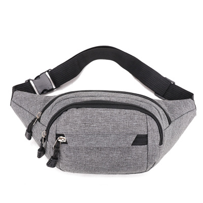 Cross-Border New Arrival Waist Bag Men's and Women's Crossbody Simplicity Chest Bag Stall Supply Casual Multi-Functional Shoulder Bag Factory Direct Sales