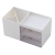 Double Drawer Compartment Finishing Box