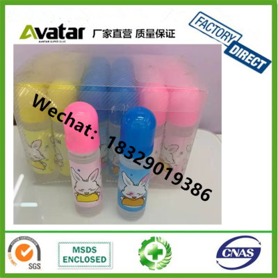 high quality glue stick type stationery glue for school and office