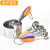 Factory Wholesale 10 Pieces Stainless Steel Measuring Spoon Graduated Measuring Cup Measuring Spoon Set Cake Mold Baking Tools