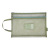 A4 Morandi Transparent Mesh Student Subject Sorting Bag Tuition Bag Double Layer Portable Bag Portable Test Paper Storage Bag