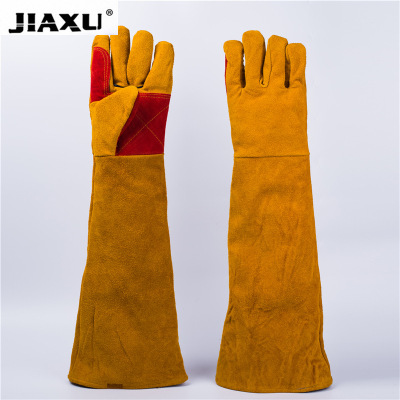 Manufacturer Anti-Bite Arc-Welder's Gloves Pet Anti-Bite Injury Anti-Scratch Dog Hand Insulation Welding Gloves Lengthened 60cm