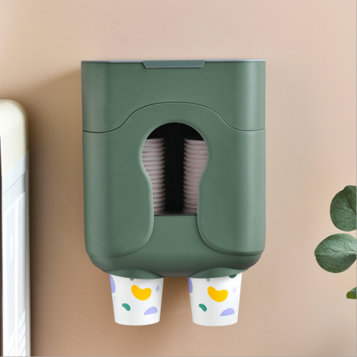 household disposable cup holder manual cup puller