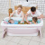 Bath Barrel Adult Foldable Bathtub Adult Bathtub Body Sweat Steaming Thickened Large Bath Basin Home Tool