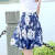 2021 New Summer Base Short Skirt Chiffon Skirt Women's Pettiskirt Beach Small Floral Skirt Fashionable Korean All-Match