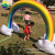 Factory Direct Supply Inflatable Water Spray Rainbow Outdoor Supplies Land Water Playing Inflatable toys