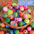 32mm Rubber Mixed Elastic Ball Floating Ball Jumping Ball One Yuan Automatic Sale Gashapon Machine Special Factory Direct