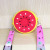 Creative Style Cute Waterproof Children Watermelon Fruit Silicone Zipper Wholesale Custom Bag