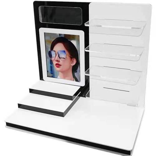 customized acrylic fashionable and beautiful sunglasses optical sunglasses sunglasses showcase display props shelf
