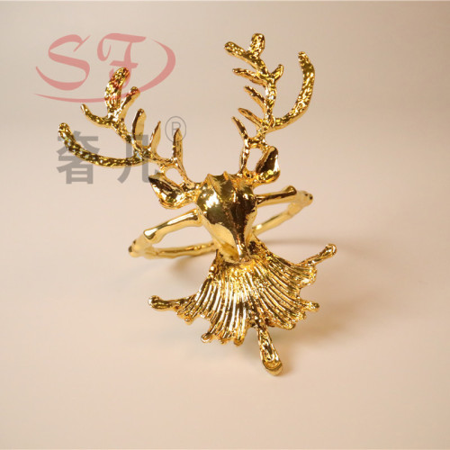 Hotel Supplies Christmas Snowflake Napkin Ring Elk Napkin Ring Napkin Ring Alloy Napkin Ring Towel Buckle Wholesale