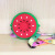 Creative Style Cute Waterproof Children Watermelon Fruit Silicone Zipper Wholesale Custom Bag