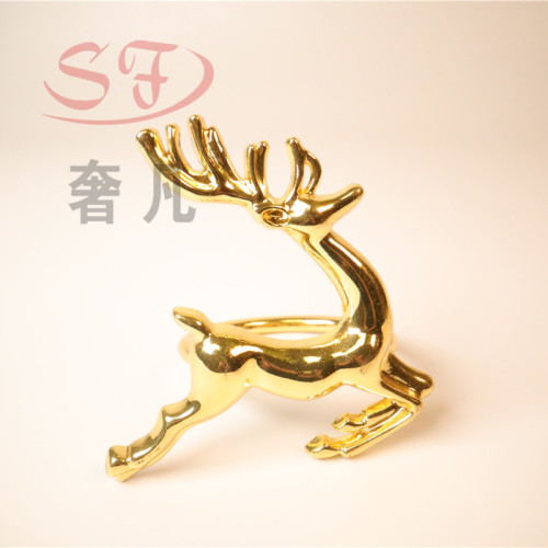 Hotel Christmas Deer Napkin Ring Metal Napkin Ring Napkin Ring Napkin Ring Wholesale Napkin Ring Napkin Ring