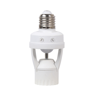 Factory Direct Sale Infrared Sensor Lamp Holder E27 Base PIR Lamp Holder
