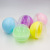 55mm Twisted Egg Shell Color Transparent 5.5cm Capsule Ball Empty Shell Non-Porous Egg Shell Children's Toy Lottery Ball