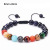 Amazon Quality Supply 8mm Stone Eight Planets Bracelet Night Sky Galaxy Bracelet European and American Manufacturers Wholesale