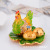Metal Crafts Wholesale Business Gifts Home Creative Decoration Hen Egg Shape Jewelry Box Painted Hen