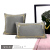 Velvet Gold Stripe Embroidery Pillow Cover Living Room Sofa Cushion Bed Head Back Pillow Model Room Decoration
