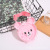 Factory Wholesale Transparent Cartoon Plum Shell Bear Peach Heart Backpack New Jewelry Jewelry Box High-End