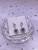Korean Custom Hot Crystal Zircon Peach Heart Pendant 925 Silver Pin Earrings Ear Studs