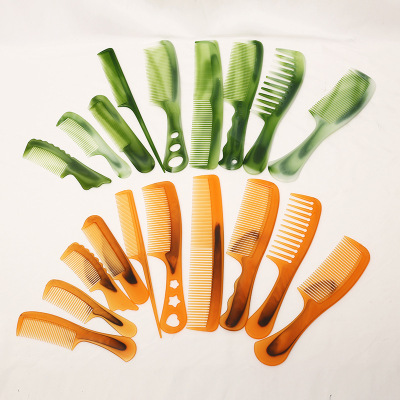 Comb 10 PCs Set 10 Comb Gifts Multi-Color Hairdressing Comb off Constantly Beef Tendon Comb Sets Stall Supply Gifts