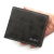 Business Fashion Men's Short Wallet Frosted European and American Style Coin Purse Multi Card Slots Wallet