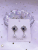 Popular Korean Crystal Block Shell Pearl Pendant 925 Silver Pin Earrings Stud Earrings Online Douyin