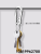 Metal Keychains Pendant Men's Creative Waist Hanging Simple Key Chain Key Chain Ring Shoulder Bag Accessories Pendant Gift