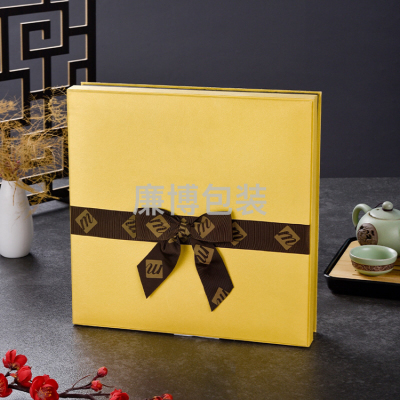 Gift Box Factory Direct Sales Ins Style Gift Box Exquisite Fashion Tie Flip Box 2021 New