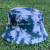 Tie-Dyed Double-Sided Wear Adult/Child Blue Bottle Cap/Sun Hat