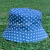 Dot/Printed Adult/Child Blue Bottle Cap/Sun Hat