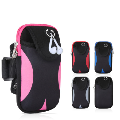 Sports Outdoor Arm Bag Mobile Phone Armband Multi-Functional Arm Bag Arm Bag Men and Women Running Gym Bag Factory Direct Sales