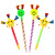 Children's Blowouts-Roll Cartoon Toy Retractable Whistle Blowouts Party Horn Dragon Whistle