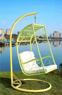 Swing Chair Hanging Basket Rattan Chair Home Bird's Nest Chlorophytum Chair Single Rocking Chair Indoor Balcony