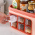 Kitchen Seasoning Rack Storage Rack Chopsticks Seasoning Bottle Knife Rack Rack Seasoning Rack Plastic Seasoning Box Seasoning Containers