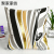 Household Supplies New Printed Cushion Striped Geometric Pillow Cover Simple Car Cushion Bronzing and Silver Plating Pillow Cover