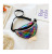 Korean Style Children's Bag 2020 Autumn New Sequined Fishtail Bag Mini Shoulder Messenger Bag Fashion Boys and Girls Waist Bag