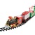 Foreign Trade Electric Christmas Train Electric Sound and Light Hanging Train Toy