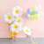 Lanfei Balloon New Little Daisy Six Petals Aluminum Film Set Birthday Party Room Decoration