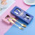 New 304 Stainless Steel Wings Spoon Fork Creative Coffee Dessert Spoon Fruit Fork Spoon Pink Gift Set