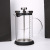Hand Made Coffee Maker Glass Handle Tea Infuser French Press Press Press New Coffee Pot Tea Cup Measuring Cup Filter Pot
