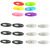 Safety Pin Plastic Scarf Buckle 8 6 Cards Color Multi-Color Safety Pin