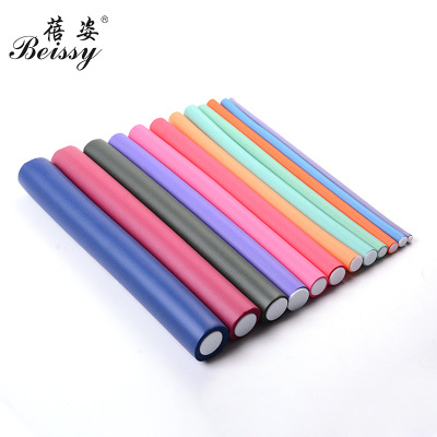 Factory Direct Supply More Sizes Rubber Hair Curler Sponge Hair Curler Home Barber Shop Shaping Hair Tools