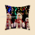 2021 New Nordic Christmas Pillow Case Cartoon Puppet Snowman Series Short Plush Furniture Sofa Cushion Cover