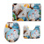 Factory Direct Supply Flannel Toilet Lid Set Pattern Customization Christmas Snowman Printing Toilet Foot Mat
