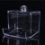 Transparent Cotton Box Leaky Cotton Swab Storage Box Bathroom Jar Acrylic Jewelry Storage Box Plastic Cosmetic Container